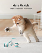 Load image into Gallery viewer, Interactive Cat Toys for Indoor Cats, Automatic Cat Toy with LED Lights, Cat Mouse Toys, Kitten Toys, Pet Toys, Smart Electric Cat Toy, USB Rechargeable, Auto On/Off