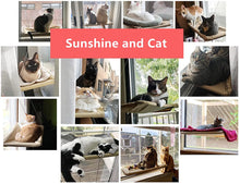 Load image into Gallery viewer, Cat Hammock Bed, Cat Window Bed,Cat Shelves, Hanging Cat Accessories Furniture for Kitty Pet Animal Kitten Window Seat