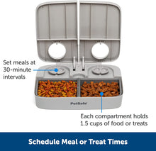 Load image into Gallery viewer, Analog 2 Meal Programmable Pet Feeder, Automatic Dog and Cat Feeder
