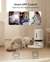 Load image into Gallery viewer, PETLIBRO Automatic Cat Feeder, 5G WiFi Pet Feeder with APP Control for Pet Dry Food, Low Food & Blockage Sensor