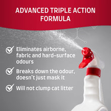 Load image into Gallery viewer, Nature's Miracle Just for Cats, Litter Box Odour Destroyer Spray, Unscented, 709ML