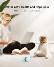 Load image into Gallery viewer, Interactive Cat Toys for Indoor Cats, Automatic Cat Toy with LED Lights, Cat Mouse Toys, Kitten Toys, Pet Toys, Smart Electric Cat Toy, USB Rechargeable, Auto On/Off