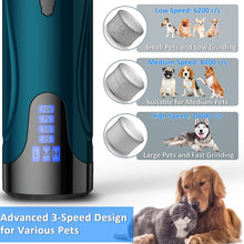 Load image into Gallery viewer, Dog Nail Grinder, Dog Nail Trimmers and Clippers Kit, Super Quiet Electric Pet Nail Grinder, Rechargeable