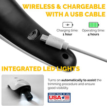 Load image into Gallery viewer, Dog Nail Grinder Trimmer β 2-Speed Rechargeable Electric Pet Grooming & Smoothing Tool Kit