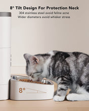 Load image into Gallery viewer, Automatic Cat Feeders, Cat Food Dispenser with Customize Feeding Schedule, Automatic Pet Feeder for Cat Dog 1-4 Meals Dry Food 4L