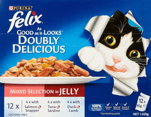 Load image into Gallery viewer, Felix Doubly Delicious - Mixed Selection In Jelly 60*85gm