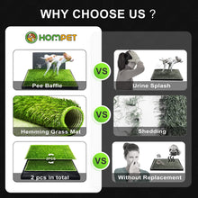 Load image into Gallery viewer, Hompet Dog Potty for Indoor or Porch, 2 Pcs