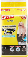 Load image into Gallery viewer, Glad for Pets Black Charcoal Puppy Pads 50 Counts