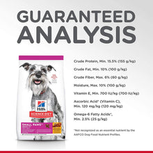 Load image into Gallery viewer, Hill's Science Diet Senior Adult 7+ Small Paws, Chicken Meal, Barley and Brown Rice Recipe 7.03KG