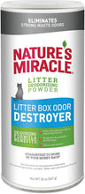 Load image into Gallery viewer, Nature's Miracle Just for Cats, Litter Box Odour Destroyer Spray, Unscented, 709ML