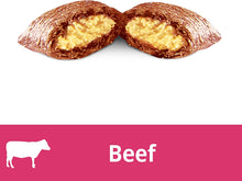 Load image into Gallery viewer, Temptations Cat Treat Hearty Beef 85G Bag x 6 Pack