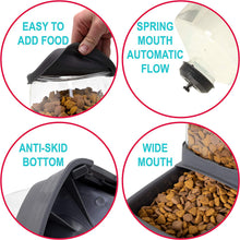 Load image into Gallery viewer, SportPet Food Bowls_Raised Stainless Steel Bowl_Gravity Feeder and Waterer