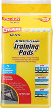 Load image into Gallery viewer, Glad for Pets Black Charcoal Puppy Pads 50 Counts