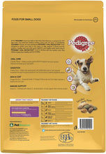 Load image into Gallery viewer, PEDIGREE Small Breed Chicken Dry Dog Food 2.5kg Bag * 4 Pack