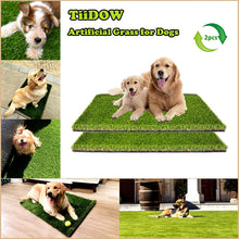 Load image into Gallery viewer, Dog's Artificial Grass 2 Pack Replacement Dog Grass Pads, 33inch X Outdoor dog pee