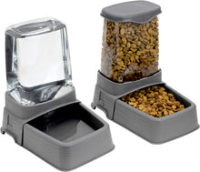 Load image into Gallery viewer, SportPet Food Bowls_Raised Stainless Steel Bowl_Gravity Feeder and Waterer