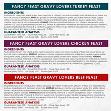 Load image into Gallery viewer, Purina Fancy Feast Gravy Wet Cat Food Variety Pack 24 cans