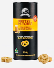 Load image into Gallery viewer, Puppy food grain free peanut butter dog biscuits dry can for Small & Large Dog 120gm
