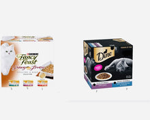 Load image into Gallery viewer, Purina Fancy feast gravy lover poultry & Beef Lamb with Tuna Mornay 29*85gm