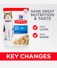 Load image into Gallery viewer, Hills science Diet wet cat food 85gm*12 pack Adult 7+