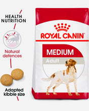 Load image into Gallery viewer, Royal Canin dry dog food medium and adult breed 15kg