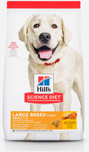 Load image into Gallery viewer, Hill’s science diet large breed chicken and barely recipe dry dog food 12KG bag