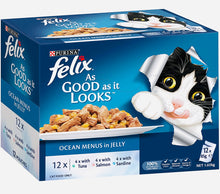 Load image into Gallery viewer, Felix Great Looks Ocean Menu Adult & Senior 60*85gm