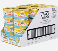 Load image into Gallery viewer, Fancy Feast Delight with Cheddar 24*85gm Tuna Wet cat food