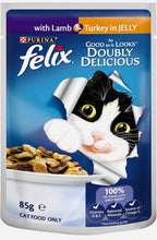 Load image into Gallery viewer, Felix doubly delicious meat selection in jelly 60*85gm