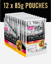 Load image into Gallery viewer, Pro plan chicken in gravy adult cat food 12 pack