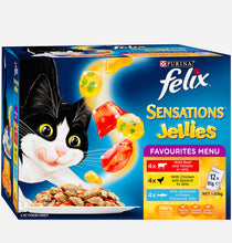 Load image into Gallery viewer, Felix sensations Jellies,Favourite Menu 60*85gm