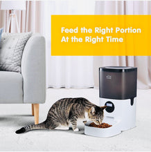 Load image into Gallery viewer, Automatic 6L pet food dispenser with LCD screen