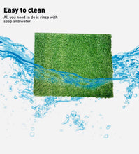 Load image into Gallery viewer, Dog portable indoor toilet training grass Mat 3 layers