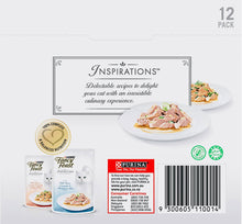 Load image into Gallery viewer, Fancy Feast Inspiration Salmon & Tuna Multipack 24*70gm(Adult)