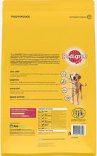 Load image into Gallery viewer, Pedigree dry dog food with real beef Adult 3kg bag