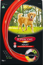 Load image into Gallery viewer, Supercoat Adult dog food chicken 12KG