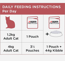 Load image into Gallery viewer, Purina Pro plan chicken in gravy adult cat food 12 pack * 85gm