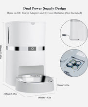 Load image into Gallery viewer, Automatic pet feeder,programmable portion