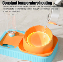 Load image into Gallery viewer, Cat water bawl 3 in 1 with automated water bottle