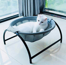 Load image into Gallery viewer, Cat and dog bed free standing sleeping bed,detachable and easy assembly