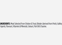 Load image into Gallery viewer, Dine perfect portions wet cat food Trout in Gravy 75gm*24 Pack