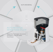 Load image into Gallery viewer, Pet feeder food dispenser 6Ltr wi-fi for cat and dog