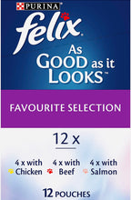 Load image into Gallery viewer, Felix Great Looks Favourite Selection For Adult & Senior 60*85gm