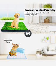 Load image into Gallery viewer, Dog portable indoor toilet training grass Mat 3 layers
