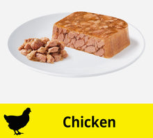 Load image into Gallery viewer, Dine morsels chicken in jelly adult cat food 85g*14