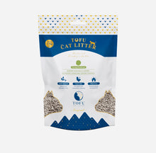 Load image into Gallery viewer, Tofu cat litter peas fiber activated biodegradable carbon baking soda 6L*5
