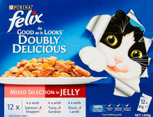 Load image into Gallery viewer, Felix doubly delicious mixed selection in Jellies 60*85gm