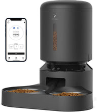 Load image into Gallery viewer, PETLIBRO Automatic Cat Feeder, 5G WiFi Pet Feeder with APP Control for Pet Dry Food, Low Food &amp; Blockage Sensor, 1-10 Meals Per Day

