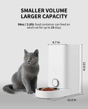 Load image into Gallery viewer, PETKIT Automatic Cat Feeder, 2.4GHz WiFi Automatic Pet Feeder for Cats and Dogs Smart Pet Dry Food Dispenser, Up to 10 Meals per Day, Low Food Reminder, App Control
