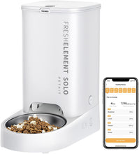 Load image into Gallery viewer, PETKIT Automatic WiFi Cat Feeder, APP Control for Remote Feeding &amp; Monitor, Schedule Up to 10 Meals Per Day, 304 Stainless Steel &amp; Advanced Fresh Lock Technology, Cats/Dogs Up to 15 Days of Feeding
